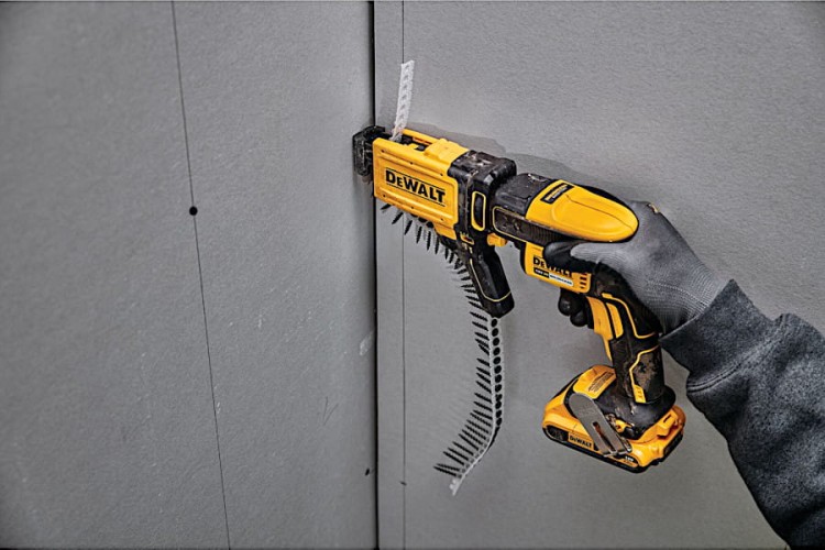 DeWalt DCF620D2K Wkrętarka do płyt GK 18V 2x2,0Ah + ładowarka + skrzynia - Zastosowanie