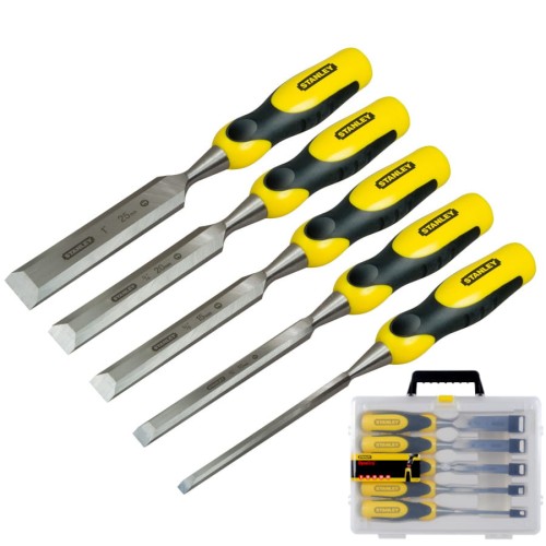 STANLEY 2-16-888 Zestaw dłut stolarskich 6-25mm w walizce