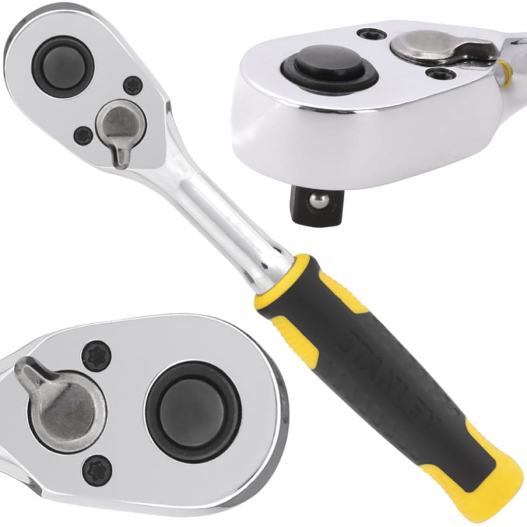 STANLEY 82-663 Klucz nasadowy z grzechotką 1/4''