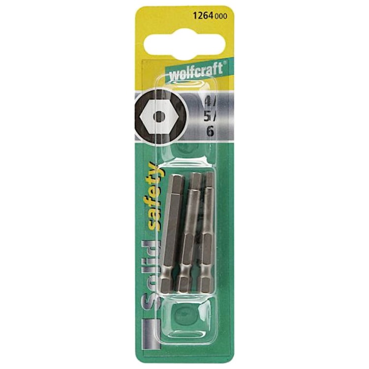 WOLFCRAFT 1264000 Zestaw końcówek
