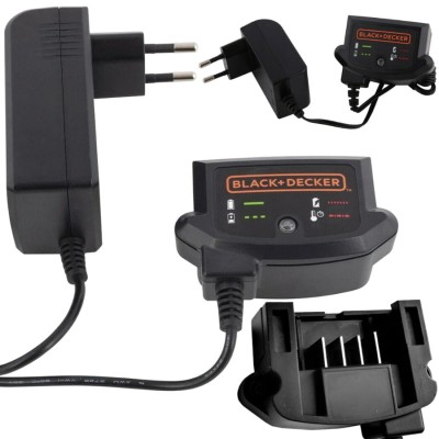 BLACK&DECKER Ładowarka 10,8V 14,4V 18V wsuwana