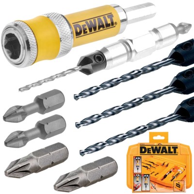 DEWALT DT7612 Zestaw bitów i wierteł 10szt.