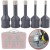 PROLINE 27270 Otwornice diamentowe 5szt. 5-12mm w etui