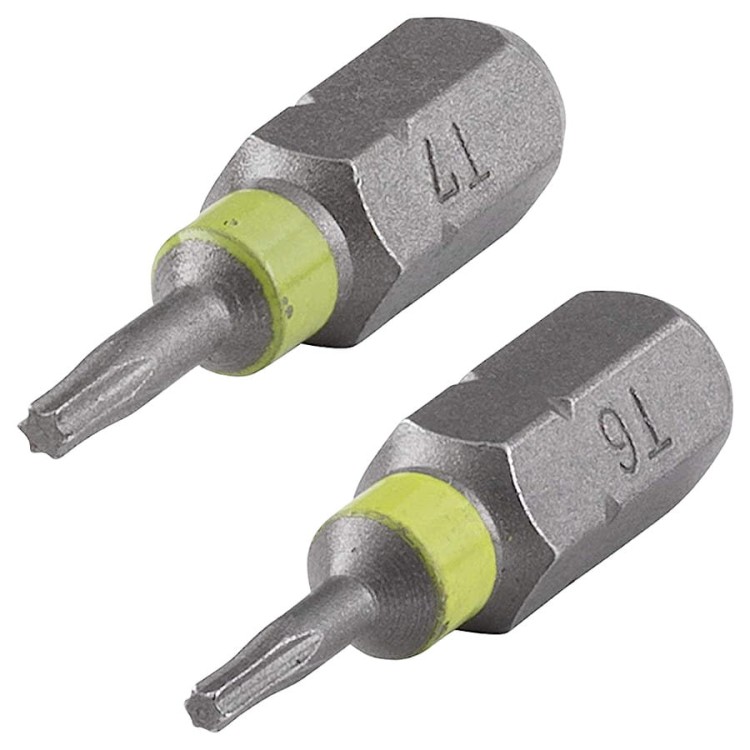 WOLFCRAFT 2491000 Zestaw końcówek TORX T 6/7 25mm 2szt.