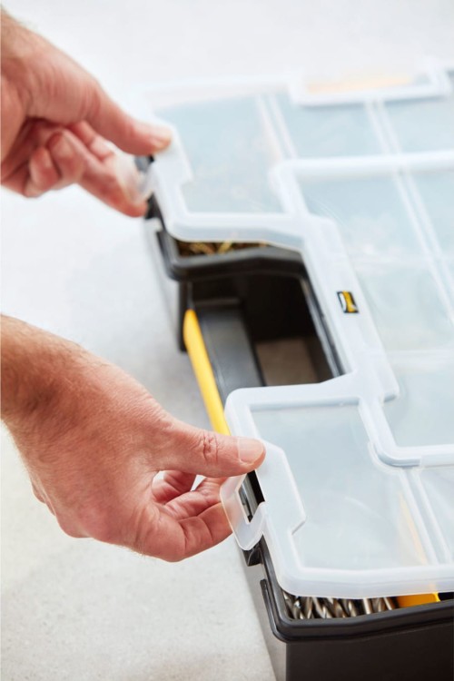 Zastosowanie organizera SortMaster 90 STANLEY