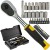 STANLEY 82-672 Klucz grzechotka 1/4" + bity i nasadki