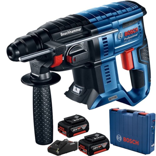BOSCH GBH 180-LI Młot udarowy z uchwytem 2x4,0Ah walizka