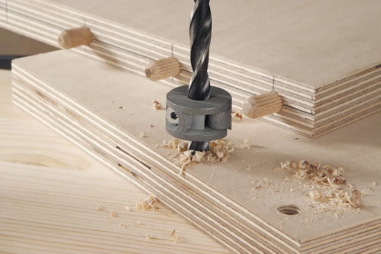 WOLFCRAFT ograniczniki do wiercenia 3 sztuki