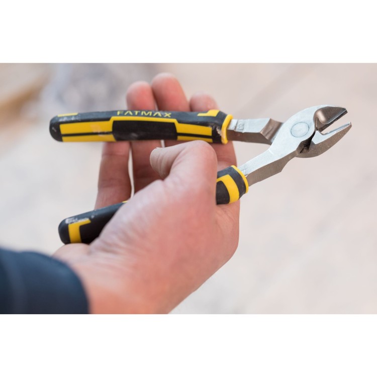 Szczypce diagonalne odgięte 160mm FatMax Stanley