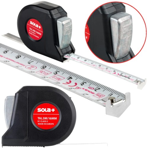 SOLA 51011601 Miara zwijana TALMETER TAL3m/16mm