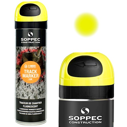 SOPPEC TRACK MARKER Farba geodezyjna żółta 500ml