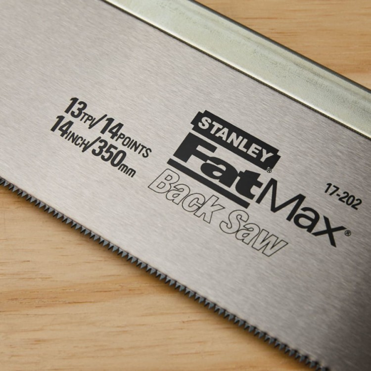 STANLEY 17-202 Piła grzbietnica FatMax 13z/cal 350mm - Zastosowanie