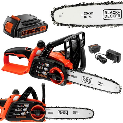 BLACK&DECKER GKC1825L20 Piła łańcuchowa 18V 2.0Ah