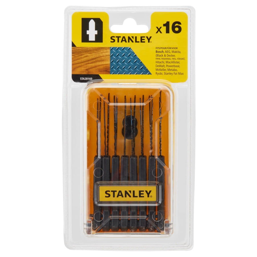 STANLEY STA28160 Brzeszczoty do wyrzynarki T 16szt w etui