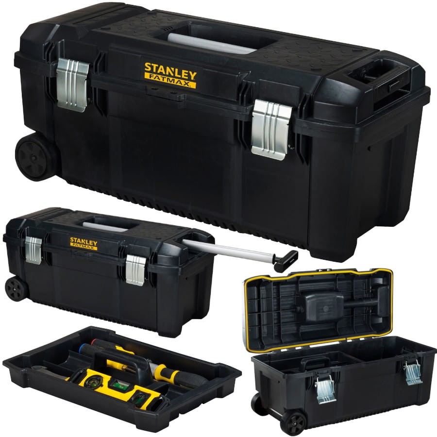 STANLEY FMST1-75761 Skrzynia na kołach narzędziowa z teleskopową rączką