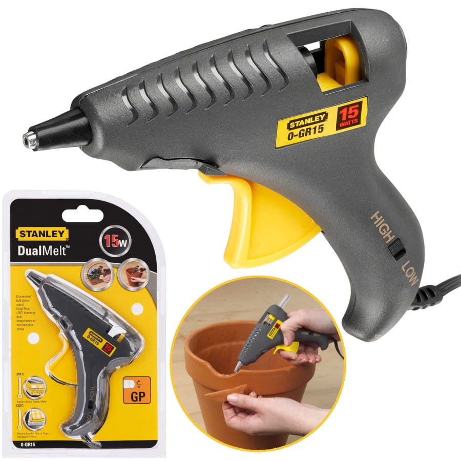 STANLEY 6-GR15 Pistolet do kleju mini 15W
