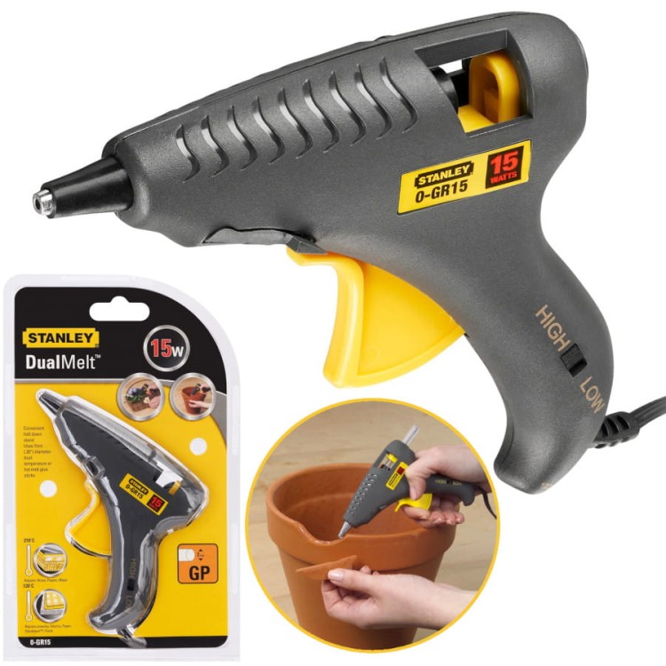 STANLEY 6-GR15 Pistolet do kleju mini 15W