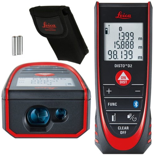 Dalmierz laserowy cyfrowy 100m etui DISTO D2 Leica 837031