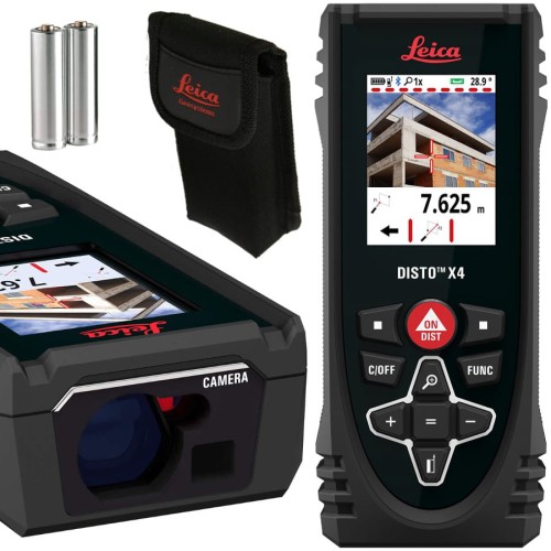 Dalmierz laserowy z kamerą 150m etui DISTO X4 Leica 855107