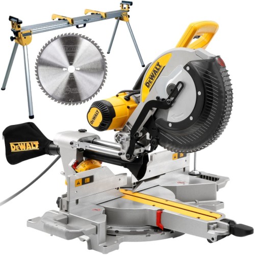 DeWalt DWS780 pilarka ukośnica 305mm 1675W + stół roboczy DE7023