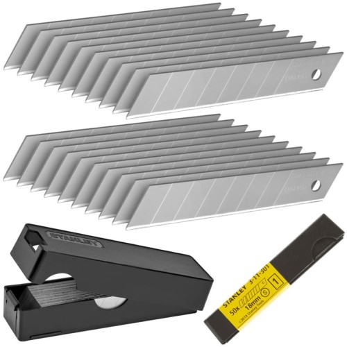 STANLEY 3-11-301 ostrza łamane 18 mm 50 sztuk