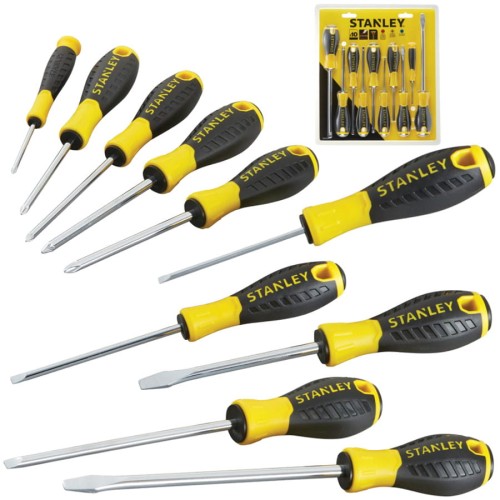 STANLEY STHT0-60211 Zestaw wkrętaków essential 10szt