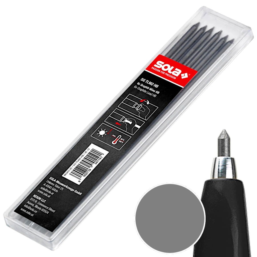 SOLA Wkłady emg do ołówka automatycznego tlm 6szt