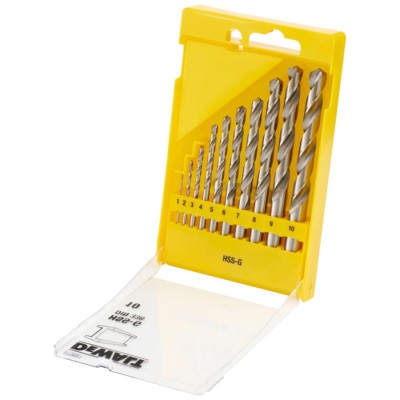 DEWALT DT5921 wiertła do metalu HSS-G 10 szt.