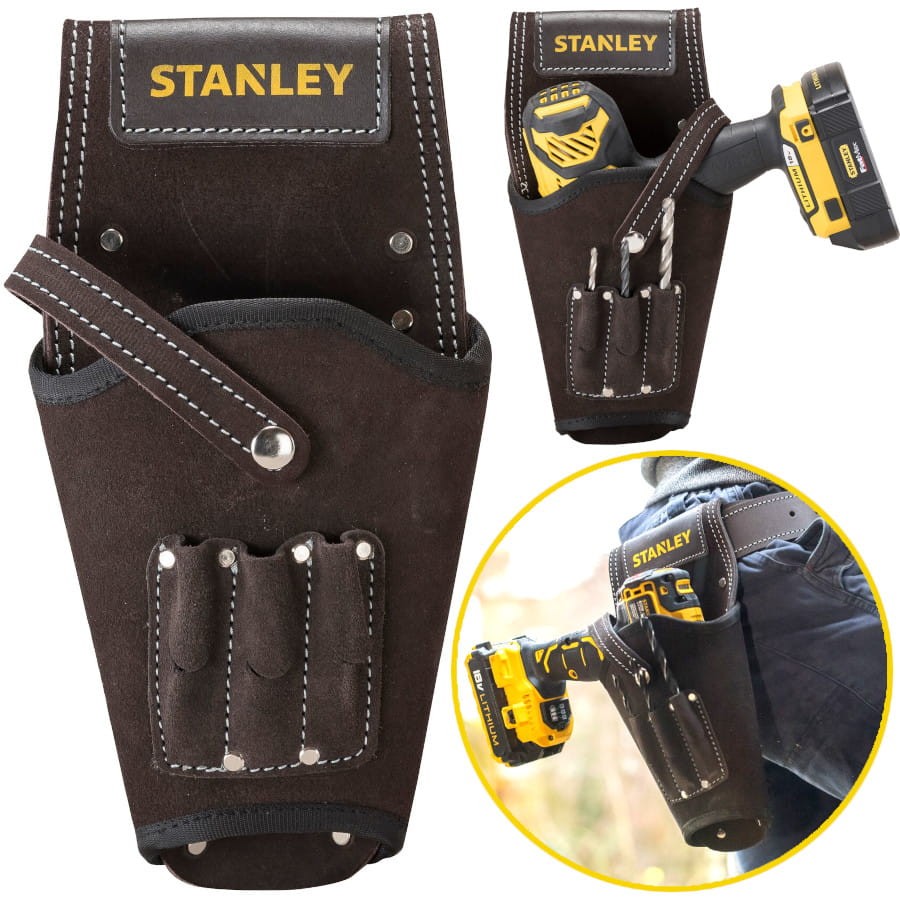 STANLEY STST1-80118 Skórzana sakwa na wkrętarkę do pasa
