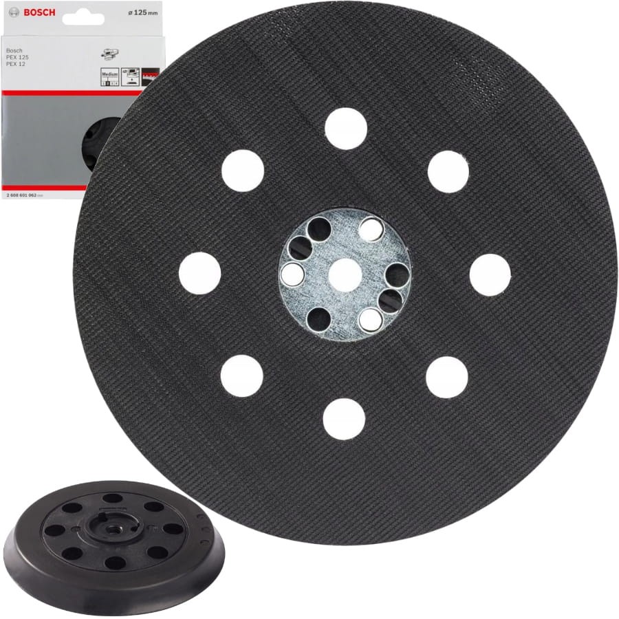 BOSCH Tarcza szlifierska 125mm średnia do PEX 12, PEX 12 A, PEX 125, PEX 125 AE
