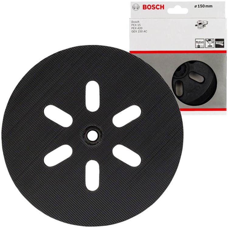BOSCH Tarcza szlifierska 150mm do GEX 125 / 150 AC