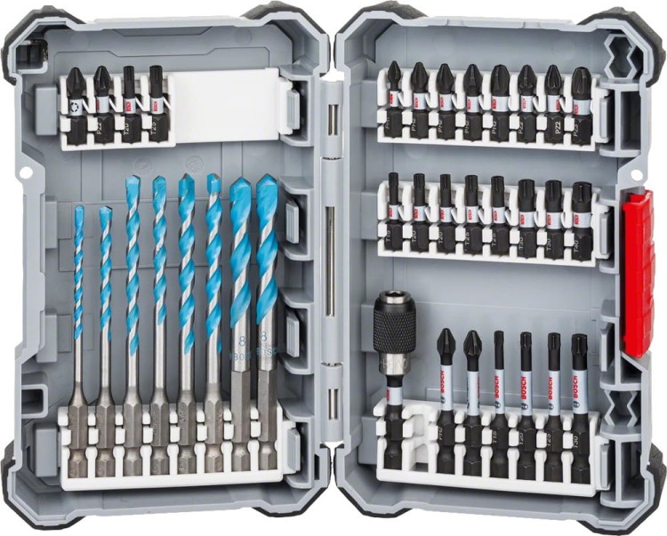 BOSCH Zestaw bity wiertła