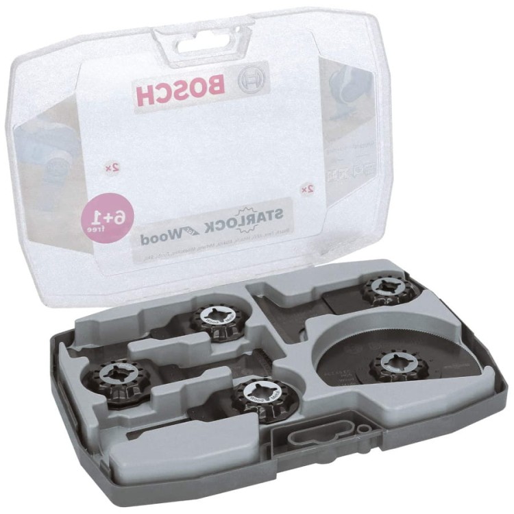 BOSCH Zestaw Starlock brzeszczoty do drewna i metalu