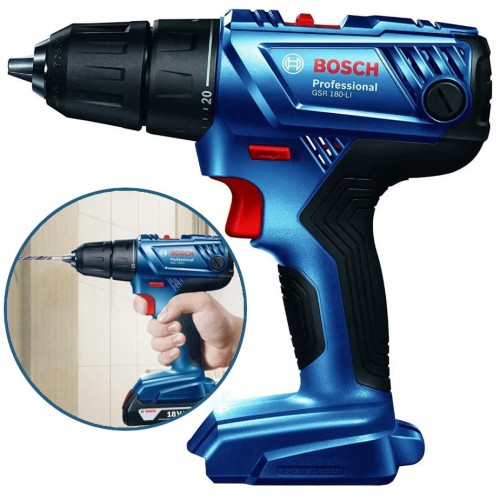 BOSCH GSR 180-LI Wkrętarka akumulatorowa "body" 2-biegowa