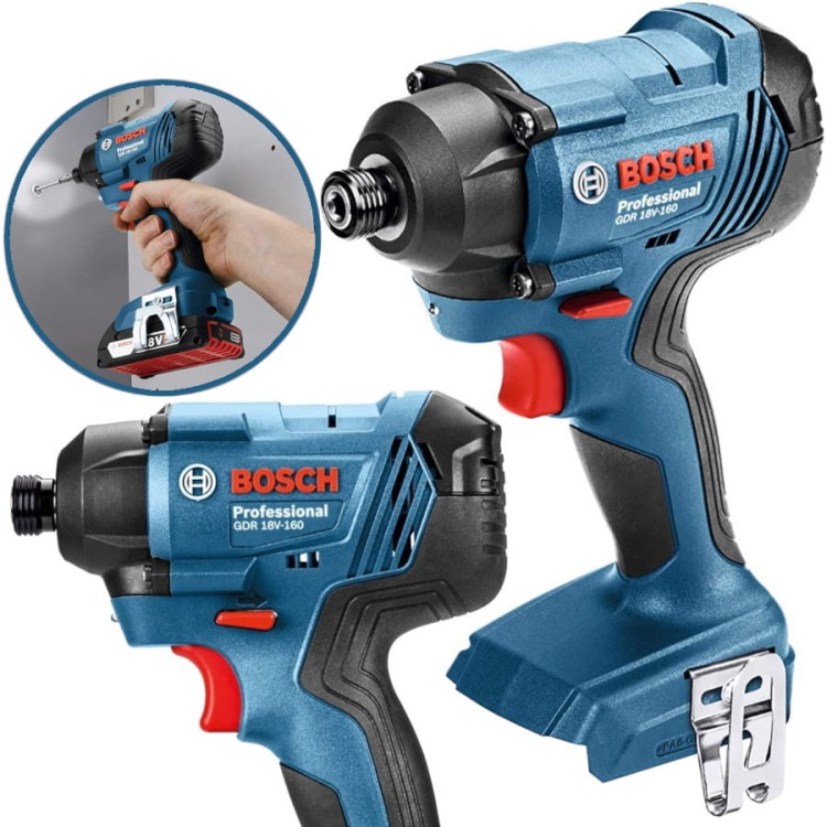 BOSCH GDR 18V-160 Zakrętarka udarowa "body" 160Nm