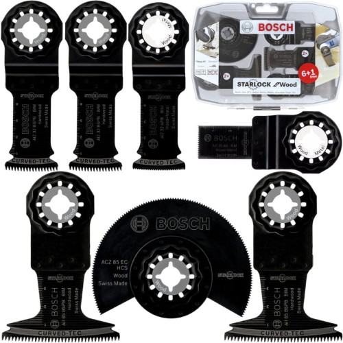BOSCH Zestaw Starlock brzeszczoty do drewna i metalu 7szt.