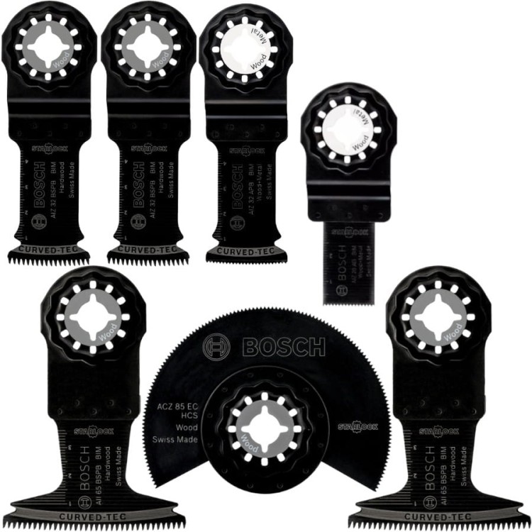 BOSCH 2608664623 Zestaw Starlock brzeszczoty do drewna i metalu 7szt.