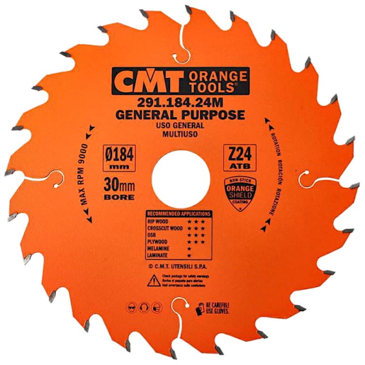 Tarcza uniwersalna do drewna 184x30mm 24z