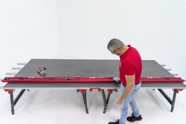 Zastosowanie stoły roboczego Rubi Slab System