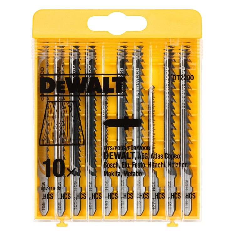DEWALT DT2290 Zestaw brzeszczotów w etui