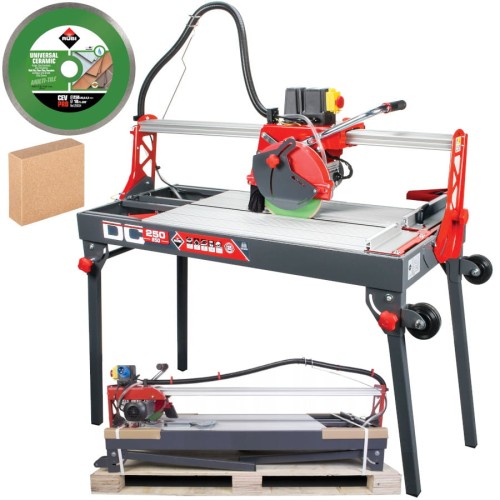 RUBI DC-250-850 Przecinarka elektryczna do cięcia płytek + akcesoria