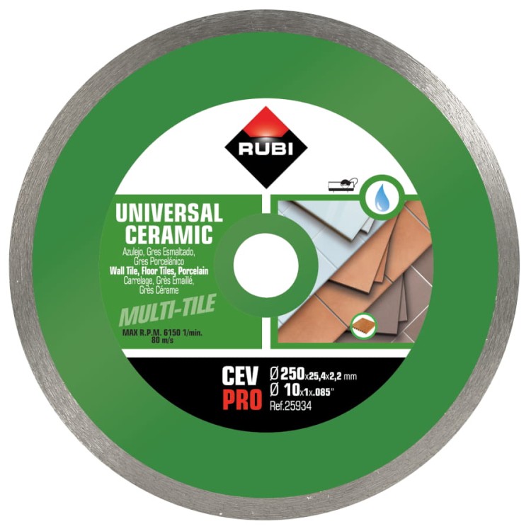 Tarcza diamentowa CEV Pro 250mm Rubi 25934