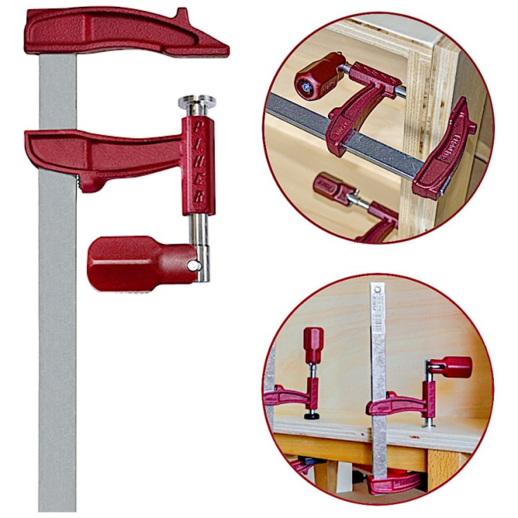 PIHER 01615 Ścisk Maxipress M 15cm 7cm 400kg