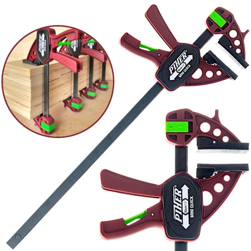 PIHER 52430 Ścisk stolarski Mini Quick 30cm 6cm 75kg