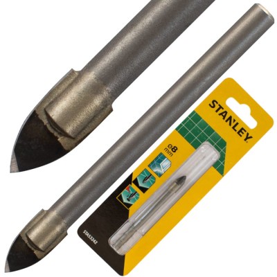 STANLEY STA53242 Wiertło do szkła gresu ceramiki ø8mm