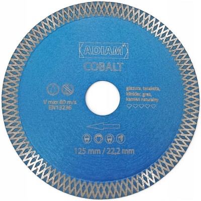 ADIAM 110130 Tarcza diamentowa Cobalt 125x22,2mm