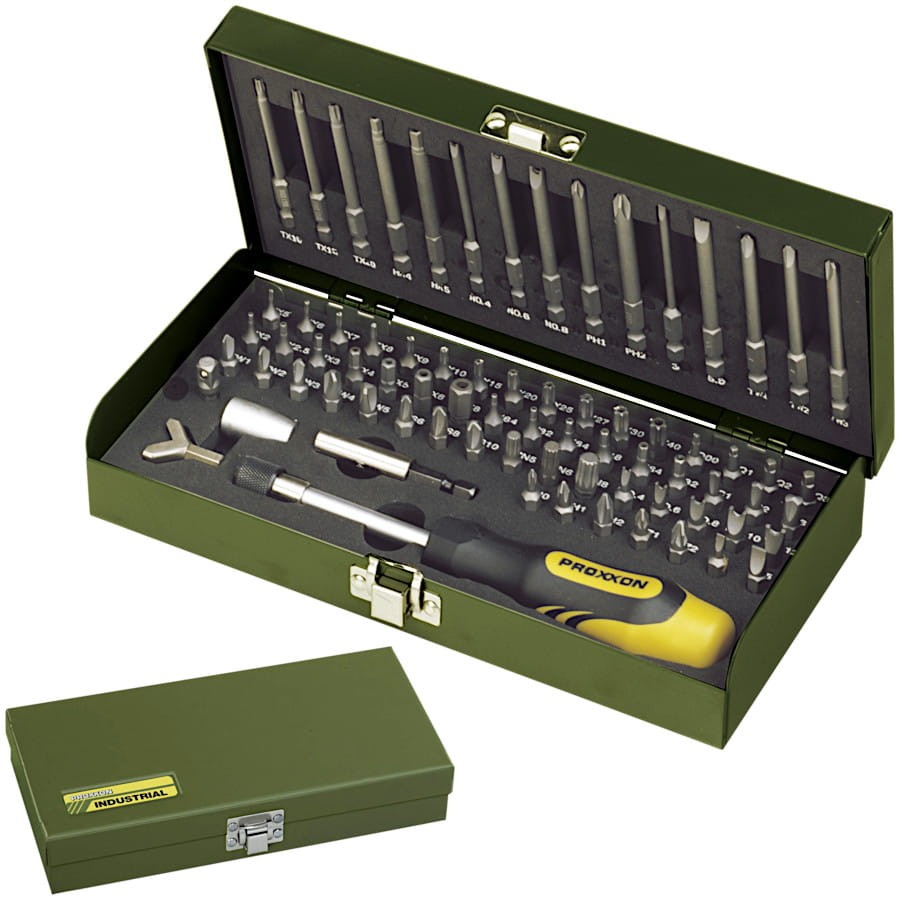 PROXXON PR23107 Zestaw bity serwisowe PH PZ TX 75e