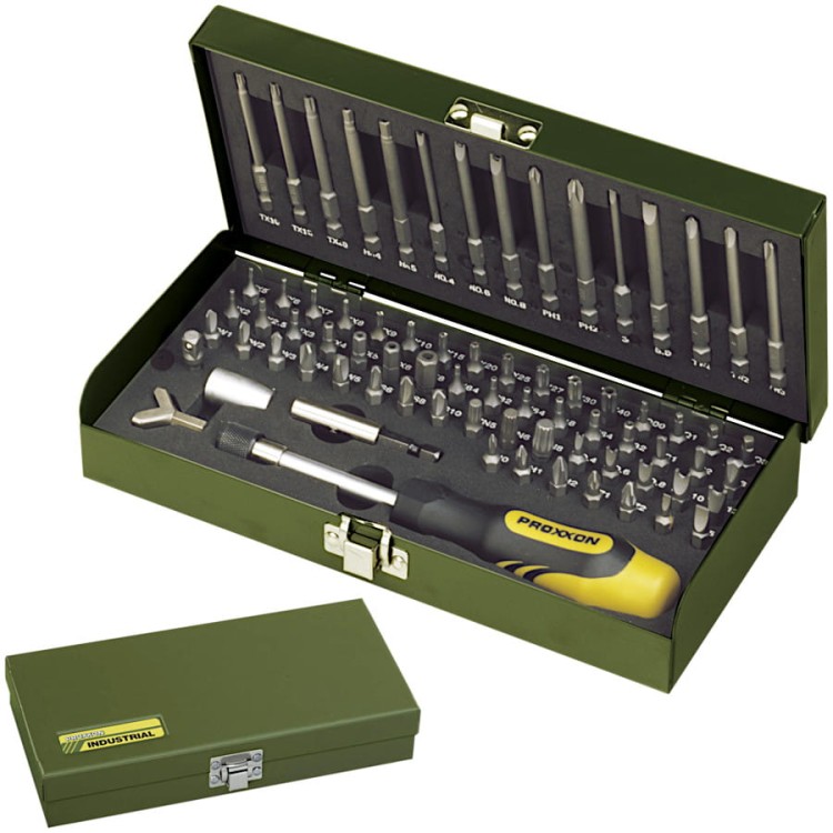 PROXXON PR23107 Zestaw bity serwisowe PH PZ TX 75e