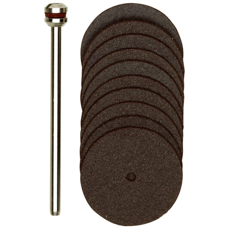 Tarcza korundowa do cięcia 28810 PROXXON 10 szt. + trzpień