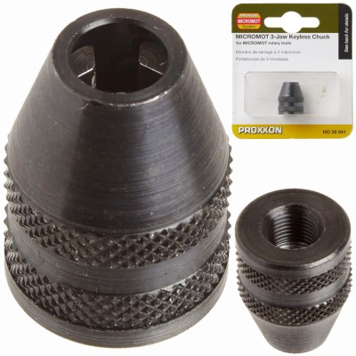 PROXXON 28941 Uchwyt wiertarski 0,3-3,2mm 3-szczękowy